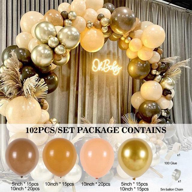 The Most Popular 60 Balloon Garland Arch Wedding Birthday Balloons Decorations - Decotree.co Online Shop