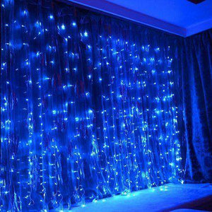 USB Plug in, 300 LED 9.8 Ft × 9.8 Ft Curtain Fairy Lights for Wedding Backdrop - Decotree.co Online Shop