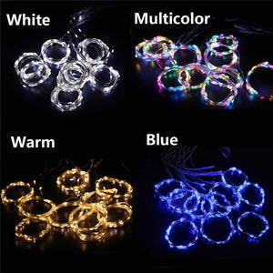 USB Plug in, 300 LED 9.8 Ft × 9.8 Ft Curtain Fairy Lights for Wedding Backdrop - Decotree.co Online Shop