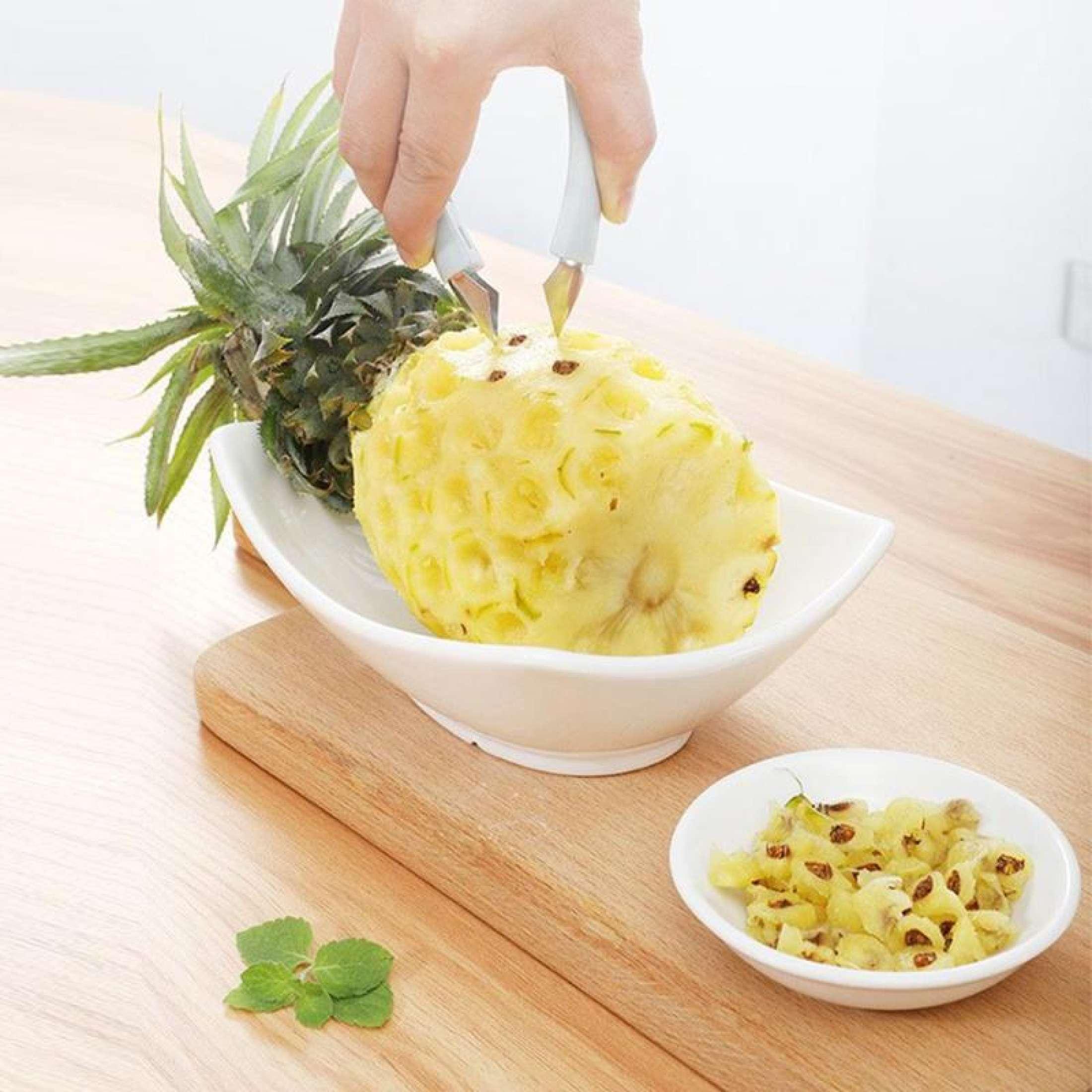 V Shape Pineapple Eye Remover Tool - Decotree.co Online Shop