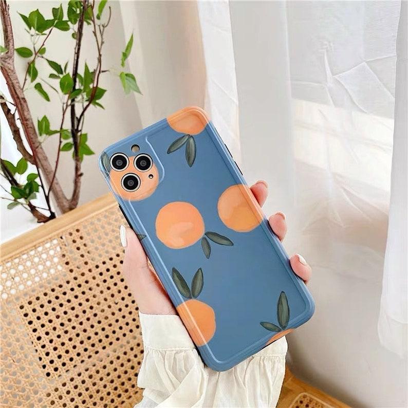 Vintage Oranges iPhone 13 12 11 Pro Max case iPhone 13 12 mini case iPhone XR case iPhone XS Max Case iPhone 7 Plus 8 Plus - Decotree.co Online Shop