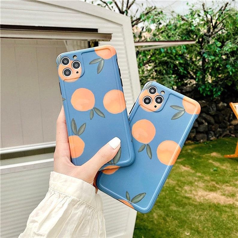 Vintage Oranges iPhone 13 12 11 Pro Max case iPhone 13 12 mini case iPhone XR case iPhone XS Max Case iPhone 7 Plus 8 Plus - Decotree.co Online Shop