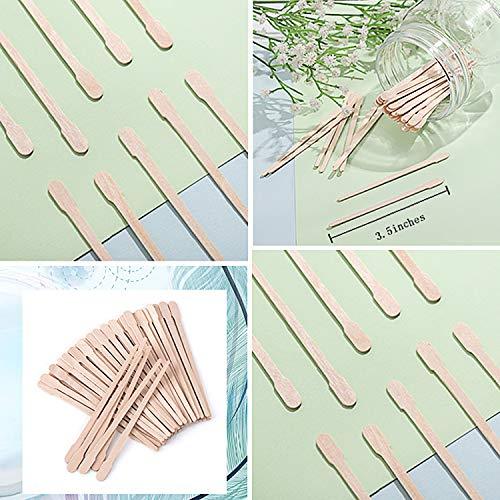 Wax Spatulas 400 Packs Small Wooden Waxing Applicator Sticks Face & Eyebrows Hair Removal Sticks - Decotree.co Online Shop