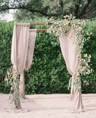 Wedding Arch Draping Fabric for Rustic Wedding Shower Decorations 2.4x20 ft - Decotree.co Online Shop