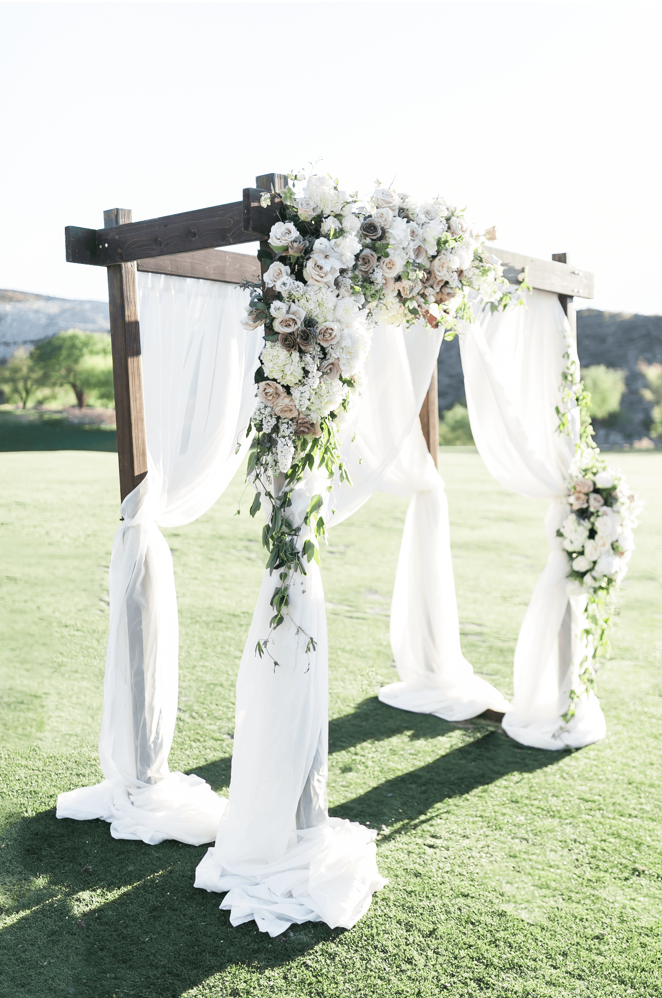 Wedding Arch Draping Fabric for Rustic Wedding Shower Decorations 2.4x20 ft - Decotree.co Online Shop