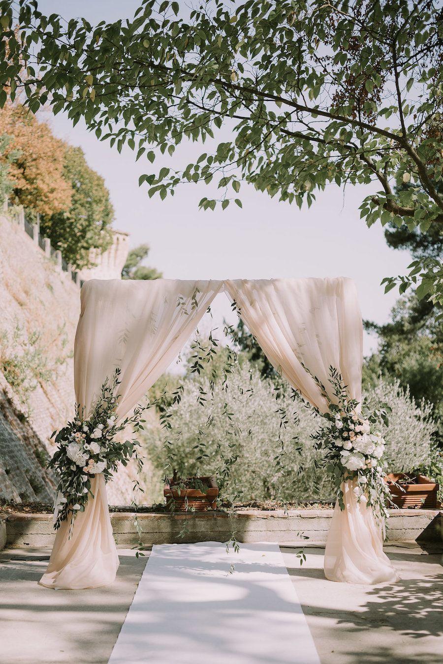 Wedding Arch Draping Fabric for Rustic Wedding Shower Decorations 2.4x20 ft - Decotree.co Online Shop