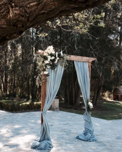 Wedding Arch Draping Fabric for Rustic Wedding Shower Decorations 2.4x20 ft - Decotree.co Online Shop