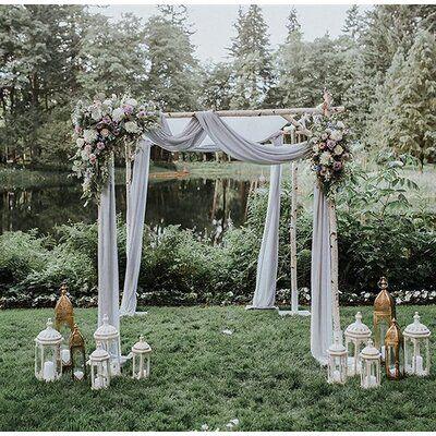 Wedding Arch Draping Fabric for Rustic Wedding Shower Decorations 2.4x20 ft - Decotree.co Online Shop