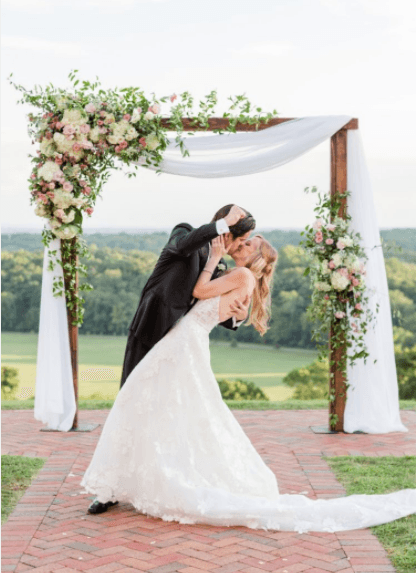 Wedding Arch Draping Fabric for Rustic Wedding Shower Decorations 2.4x20 ft - Decotree.co Online Shop