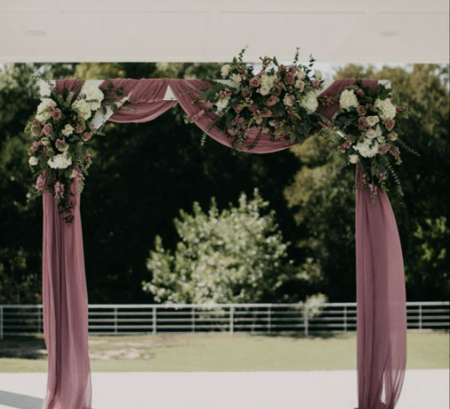 Wedding Arch Draping Fabric for Rustic Wedding Shower Decorations 2.4x20 ft - Decotree.co Online Shop