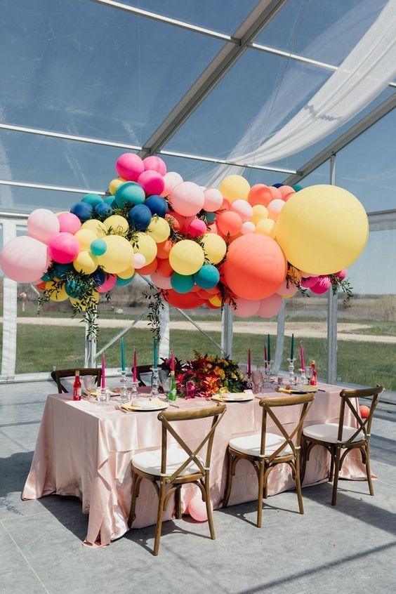 White 36" inch Big Giant Balloons for Greenery Garland - Perfect for Minimalist Rustic Wedding Celebrations - Decotree.co Online Shop