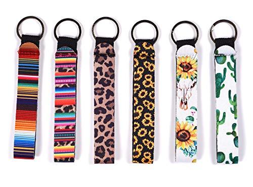 Wristlet Strap for Key, Wristlet Keychain Lanyard Holder 6 Pack - Decotree.co Online Shop